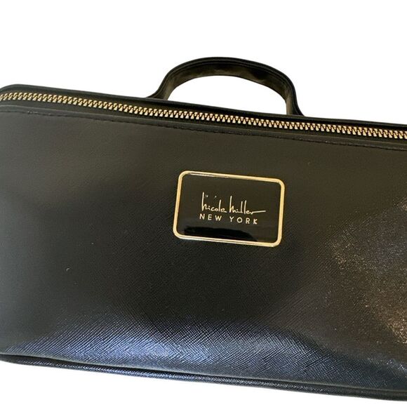 NICOLE MILLER Vanity Cosmetic Zip Case Bag - Picture 7 of 7